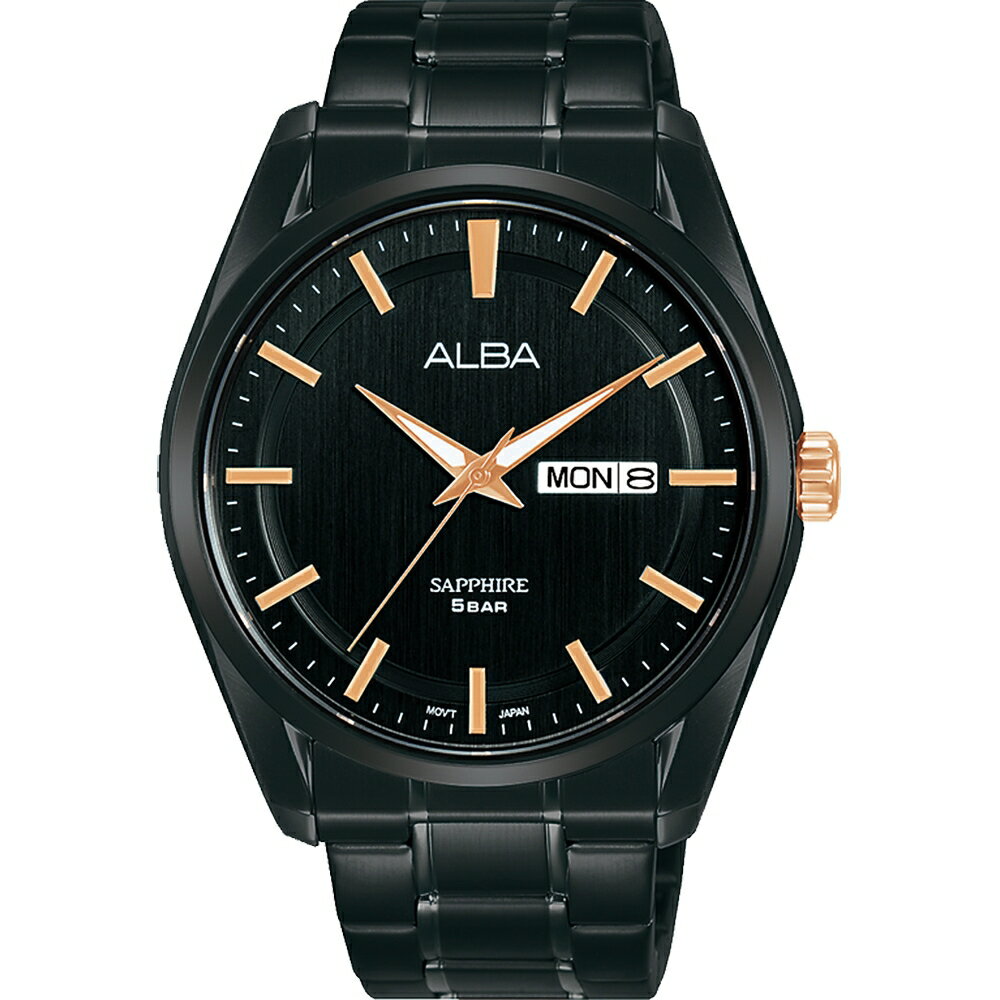 ALBA 雅柏錶 簡約設計手錶 VJ43-X042SD(AV3543X1)-42mm【刷卡回饋 分期0利率】【APP下單22%點數回饋】