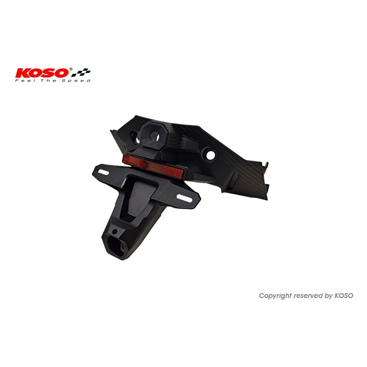 【KOSO】 JET S / JET SL/JET SL158 後短牌照板 *搭配紀錄器安裝，可享有優惠*|【APP下單6% 】 3
