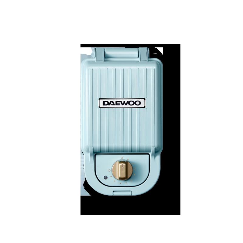 可打統編 韓國大宇電餅鐺家用雙面加熱早餐機三明治機輕食機可拆洗華夫餅機 6