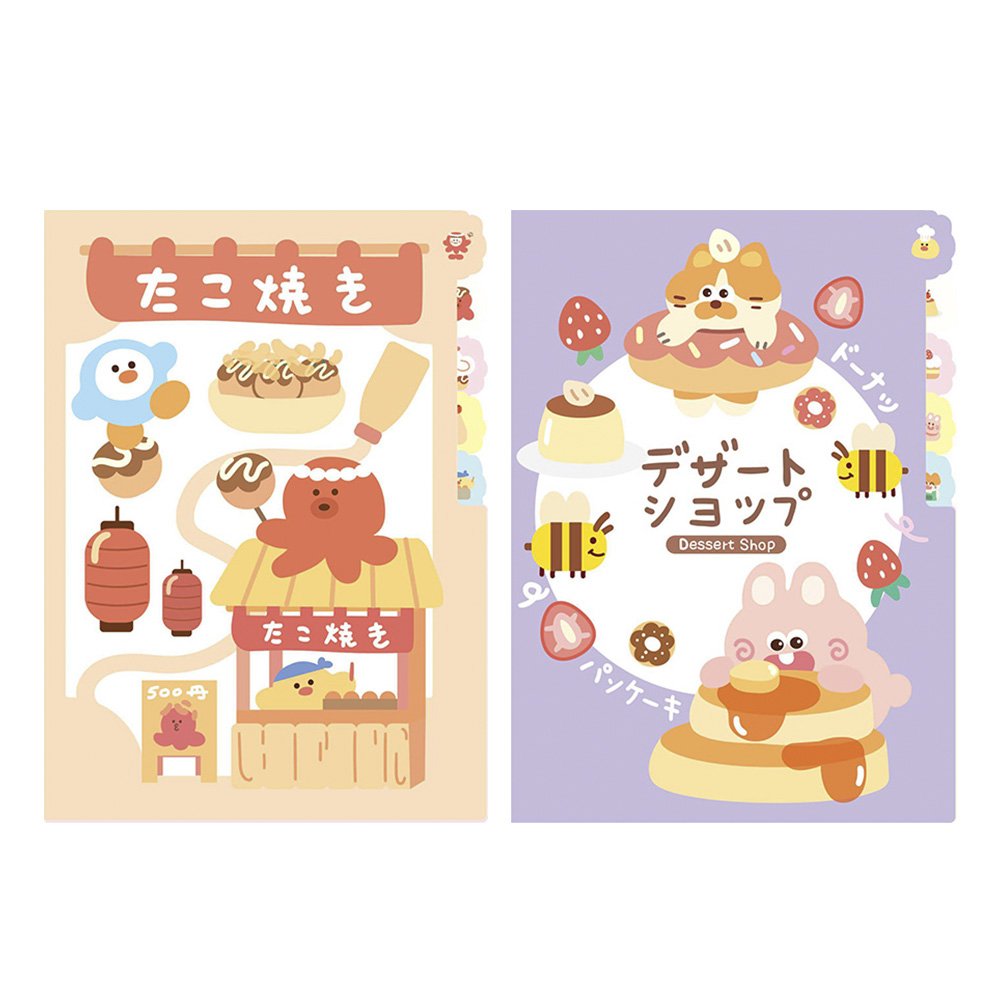 有吉-5層造型L型書夾【九乘九購物網】