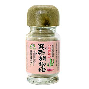 《小瓢蟲生機坊》有機廚坊 - 北海道昆布胡椒鹽 45公克/罐 調味品 胡椒粉
