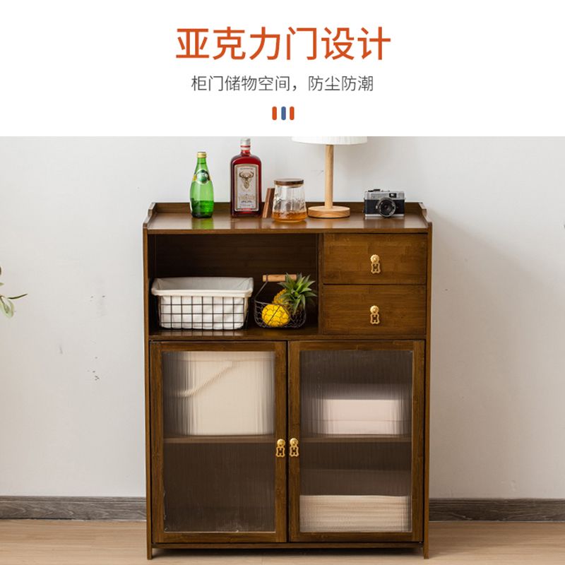 免運 可開發票 茶水柜餐邊柜置物柜現代簡約廚房柜子儲物柜客廳靠墻收納柜置物架 快速出貨