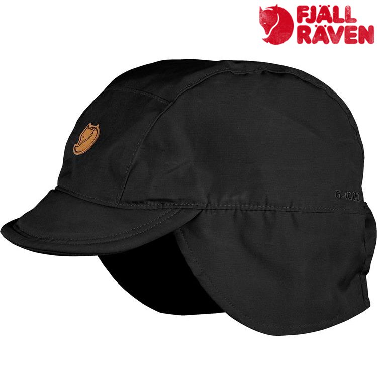 Fjallraven 瑞典北極狐 Sarek Field 防風遮耳保暖帽/滑雪帽/毛帽 77295 550 黑