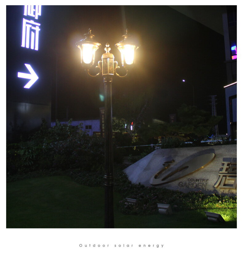 花園別墅燈LED草坪燈 庭院燈戶外燈路燈燈具 室外燈高桿燈景觀燈 8