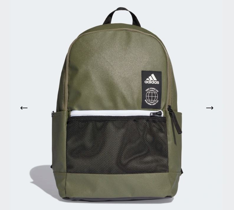 ADIDAS CLASSIC URBAN 後背包 雙肩 透氣 軍綠 【運動世界】 DT2606【APP限定 | 單筆滿799元結帳輸入序號『GT-MEN1906』再折70元❤單筆滿6000元結帳輸入序號『19Jun500』再折500元】