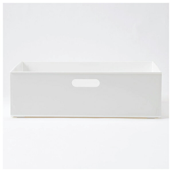 收納盒 N INBOX (W) 寬低型 橫式半格型 WH NITORI宜得利家居 3