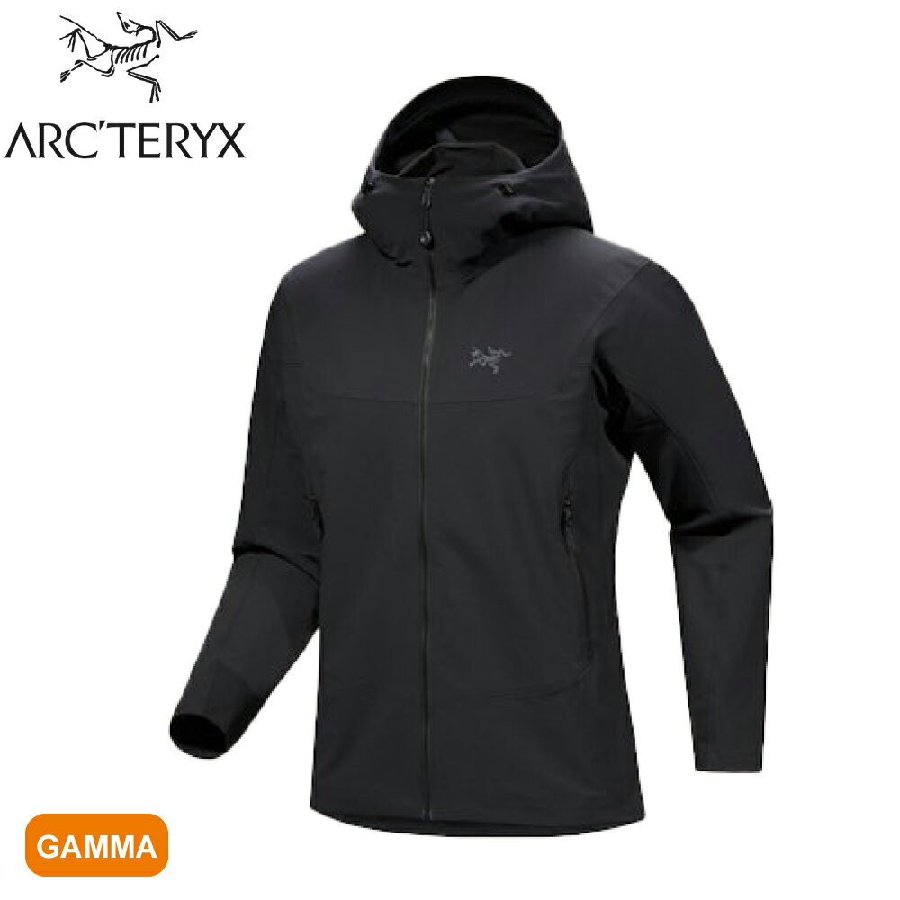 【ARC'TERYX 始祖鳥 男 Gamma軟殼外套《黑色》】X000009819/登山/防水/保暖/防風外套