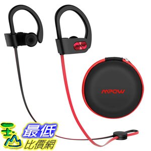 [8美國直購] 耳機 Mpow Flame Upgraded Headphones with Case, IPX7 Waterproof Earphones Sport W/Mic