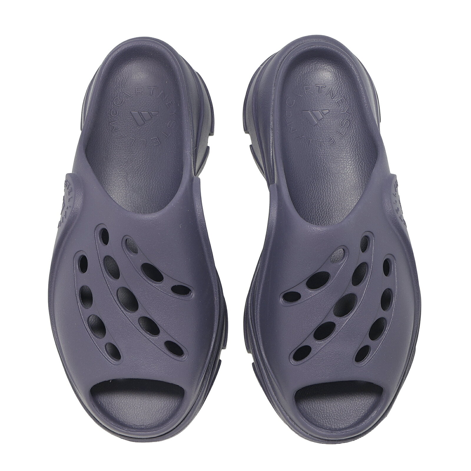 adidas 愛迪達 拖鞋 aSMC Clog 女鞋 Stella Mccartney 厚底 紫 IE8760