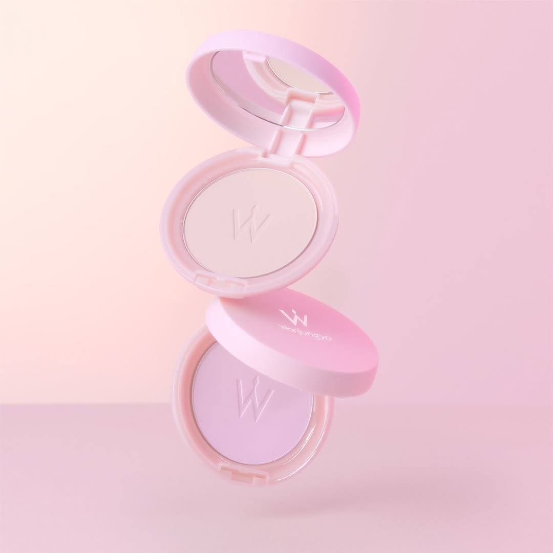 日本新推出🔥 Wonjungyo 矯色蜜粉餅 11g 陶瓷肌 控油 保濕 面中提亮 毛孔 面部平整 補妝必備 【小福部屋】 1