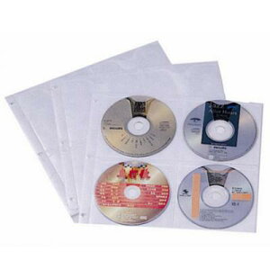 雙鶖 8片裝 CD內頁 保存袋 CD-5007 (10入/包) (五孔)