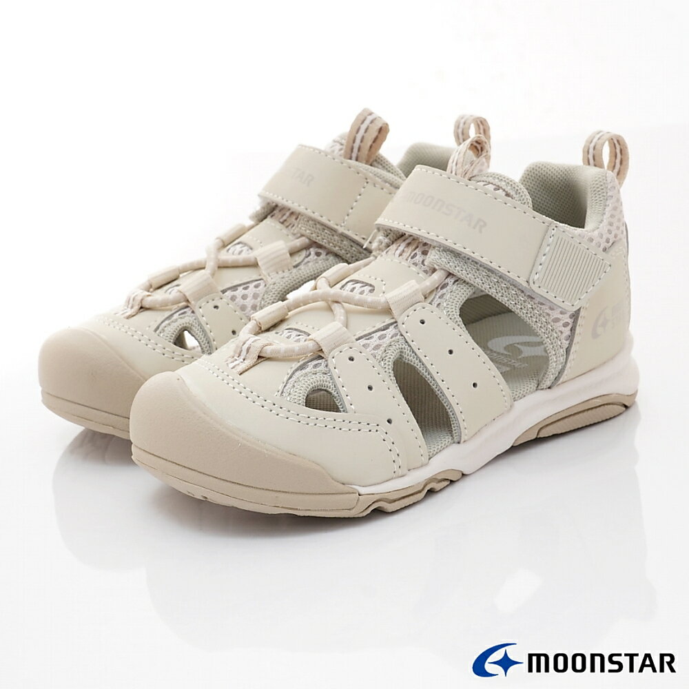 日本月星Moonstar機能童鞋赤子心系列花漾涼鞋款2363新品任選(中小童段)24年式(夏) 2