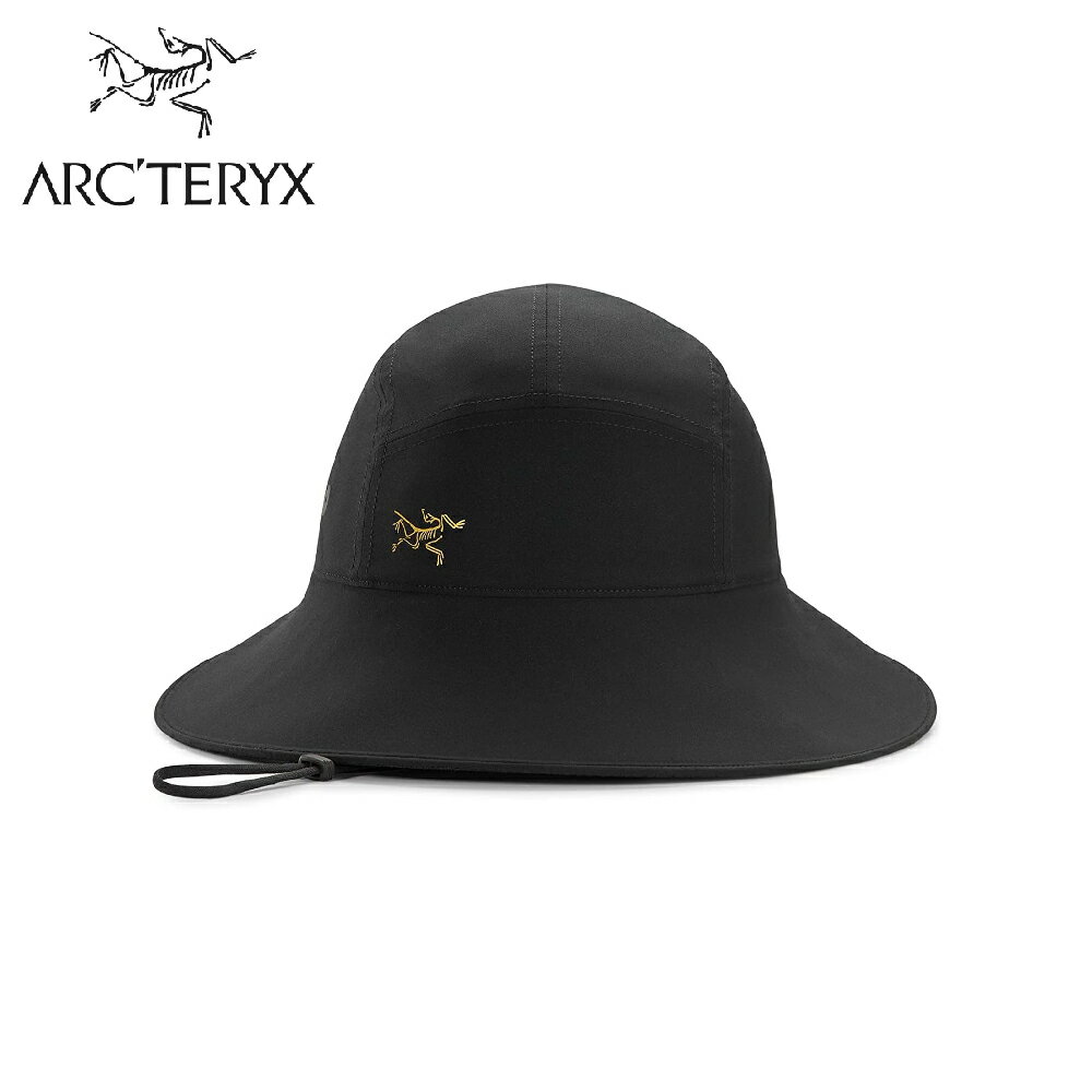 【ARC'TERYX 始祖鳥 Sinsola 抗UV遮陽帽《24K黑》】X000005114/防曬帽/圓盤帽/漁夫帽