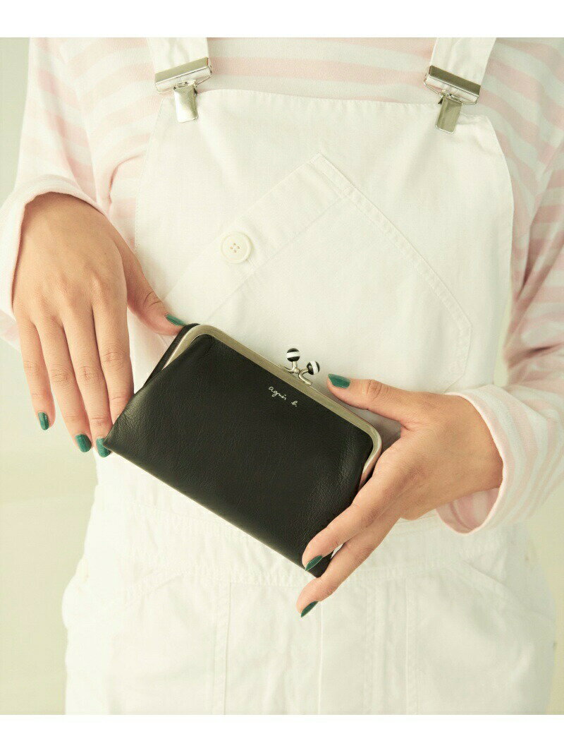 PAW07-03 錢包 agnes b. VOYAGE アニエスベー 財布・ポーチ・ケース 財布 ブラック【送料無料】[Rakuten Fashion] 0