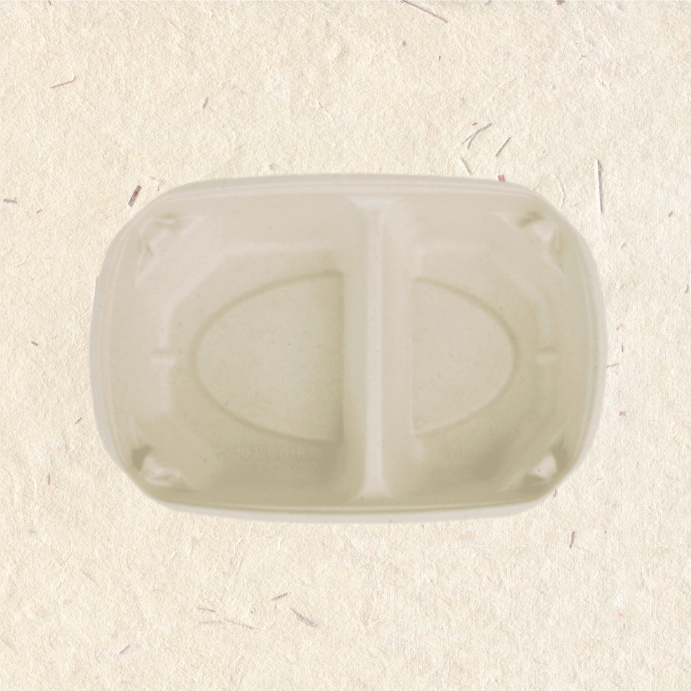 RELOCKS RFR2-01 PP蓋 二格紙塑餐盒 正方形餐盒 黑色塑膠餐盒 可微波餐盒 外帶餐盒 一次性餐盒 免洗餐具  環保餐盒 RFR2 2