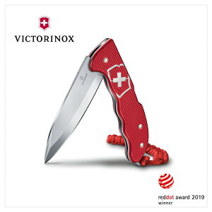 VICTORINOX 瑞士維氏 瑞士刀 Hunter Pro Alox 4用 136mm 紅 0.9415.20