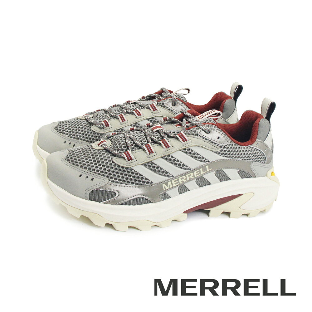 MERRELL(男)MOAB SPEED 2 VENT 2K SE登山健行鞋 男鞋-銀灰色