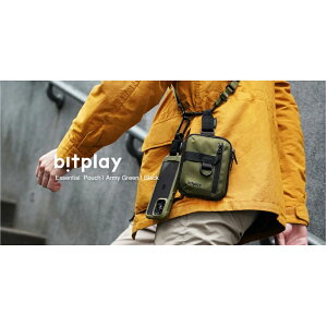 【 bitplay 】Essential Pouch 機能小包 (炭黑、軍綠二色 預購) / 旅人小包_黑藍