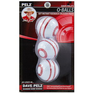 【Pelz Golf】推桿練習球 O-Balls 高爾夫 推桿訓練 推桿球 方向球 畫線球 美國原廠正品【正元精密】【代理正品】