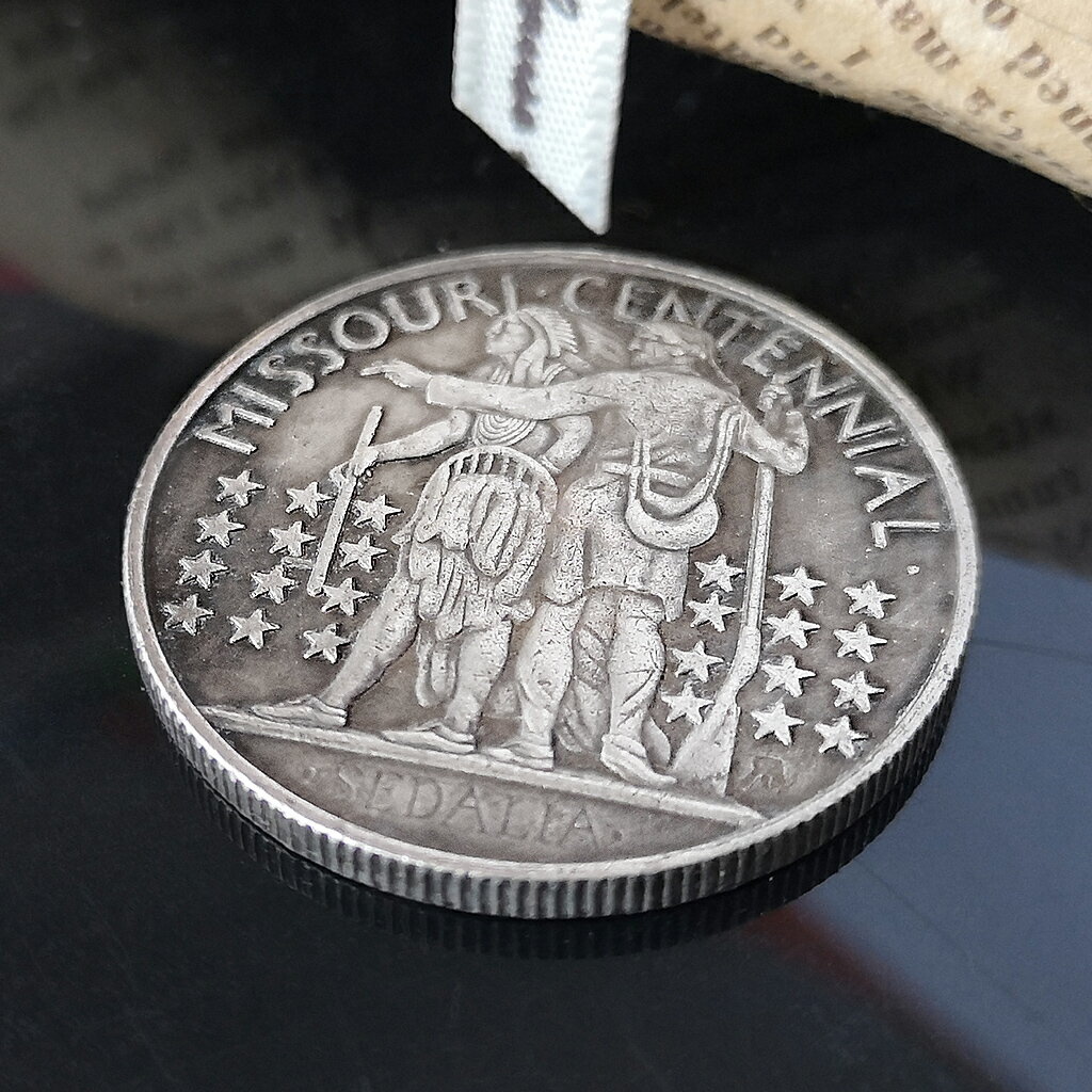 1821美國密蘇里州紀念半美元硬幣外國硬幣50美分仿古紀念幣銀幣| 協貿國際日用品生活3館| 樂天市場Rakuten