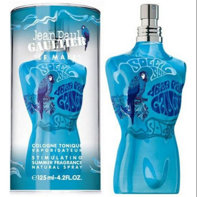 Jean Paul Gaultier 高堤耶 Le Male 熱帶伊甸園夏季限量版男性淡香水 125ml【限定】｜期間限定◆秋冬迷人香氛