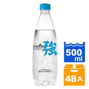 泰山 Cheers EX 強氣泡水500ml(24入)x2箱【康鄰超市】
