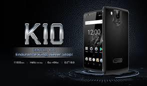 歐奇 11000毫安 Oukitel K10 6吋螢幕 大電量手機 6+64GB NFC 臉部 指紋辨識 安卓 繁體中文【APP下單最高22%點數回饋】