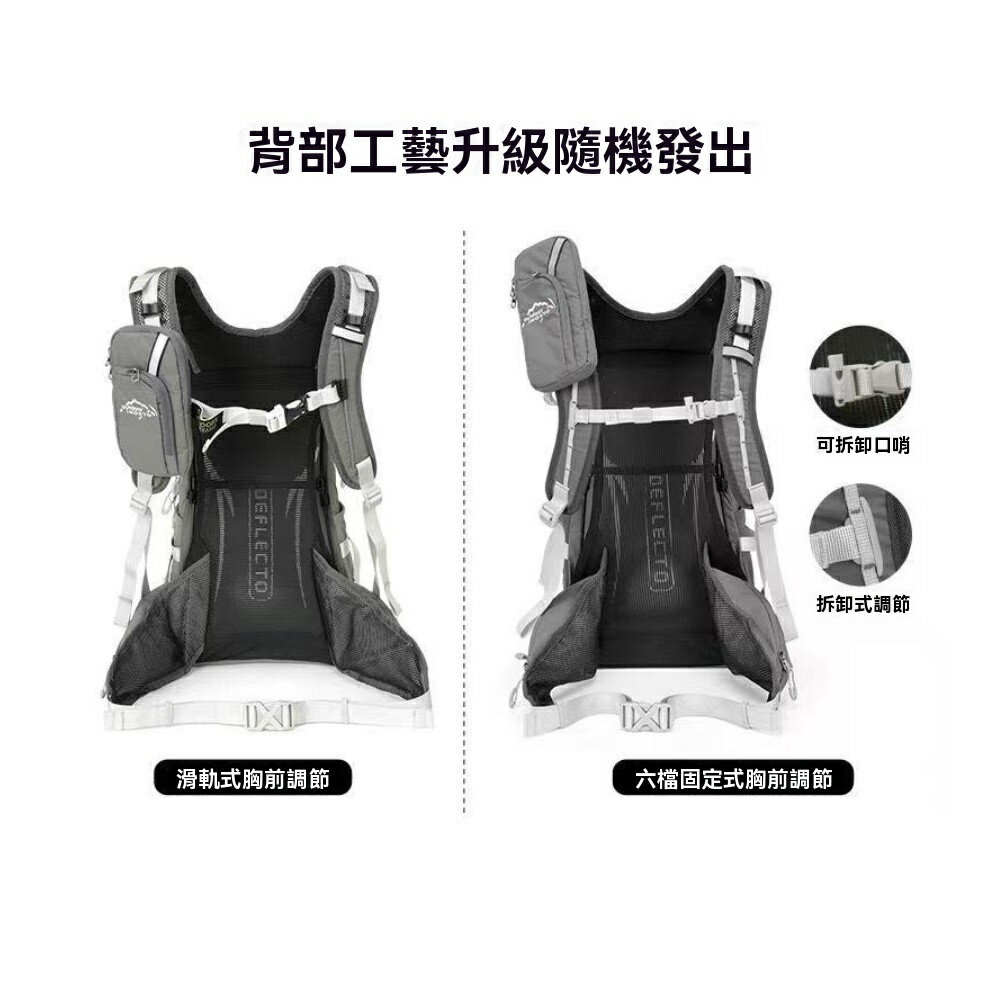 美麗大街【114051613】20公升自行車背包男女輕便專業戶外登山健行旅行後背包 2