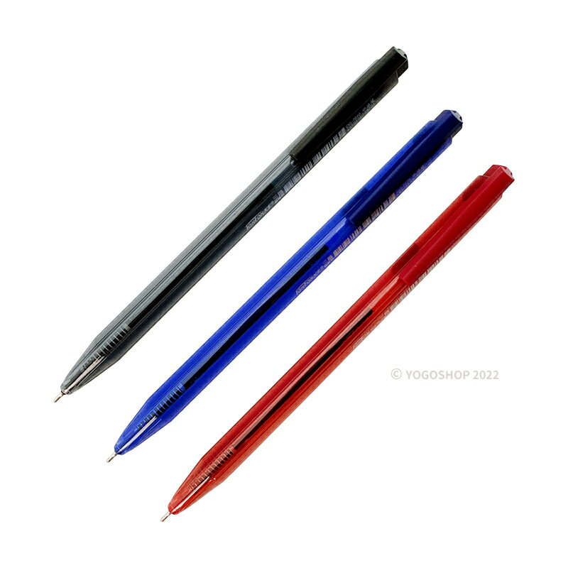 天豐 中油筆 OG-7010 三角筆桿 /一支入(定8) 0.7mm 自動原子筆 絲滑 超好寫原子筆 藍 紅 黑 中性筆-奏【APP滿額下單4%點數(單一帳號最高1000點)】7/31止 4