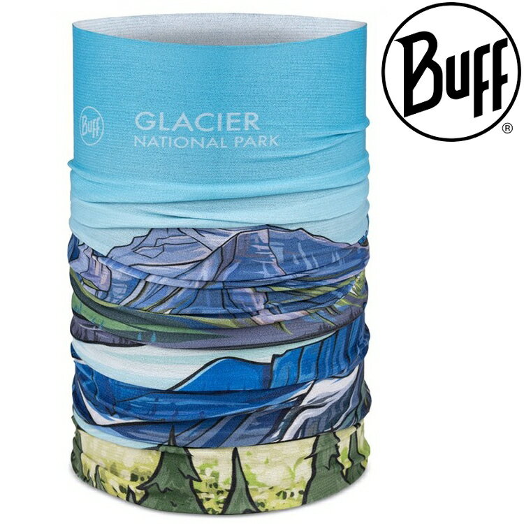 Buff 西班牙魔術頭巾 Coolnet 抗UV頭巾/防曬頭巾 134757-555 冰川國家公園