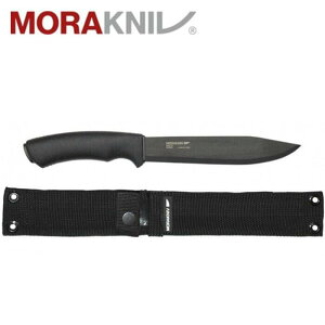 MORAKNIV 高碳鋼戰術砍刀/露營小刀 Pathfinder 12355 黑/灰 Molle 模組化配件 瑞典製