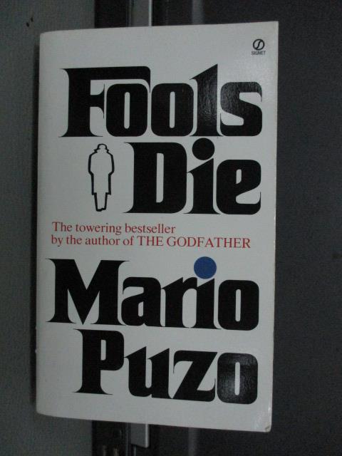 【書寶二手書T9／原文小說_MRY】Fools Die_Mario Puzo