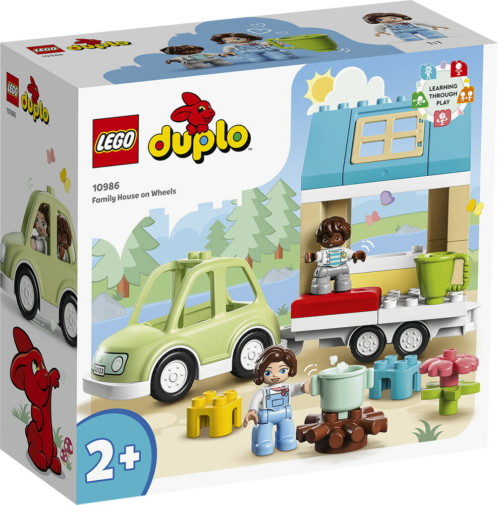 樂高LEGO 10986 Duplo 得寶系列 行動住家 Family House on Wheels