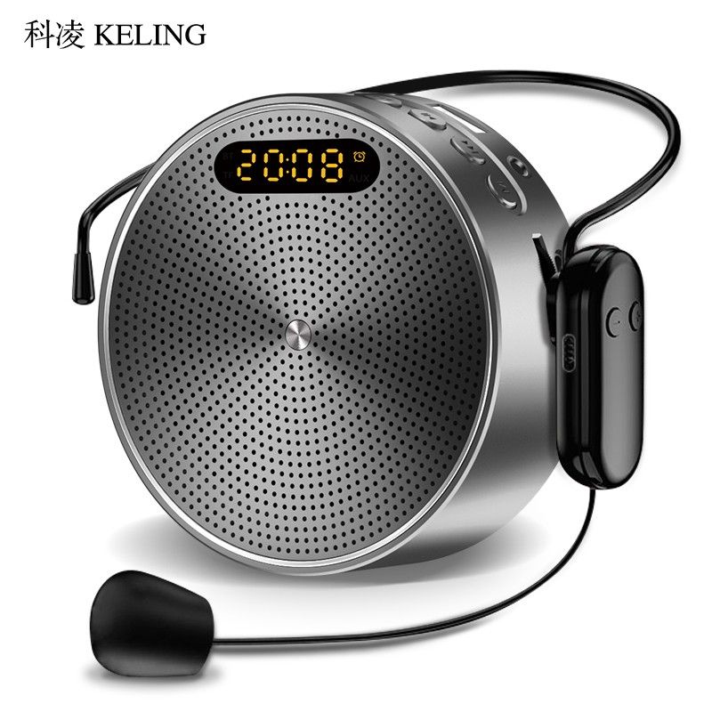 免運 開立發票 擴音器 小蜜蜂 麥克風 科凌K1無線小蜜蜂擴音器教師專用便攜藍芽音箱老師教學導遊喊話器