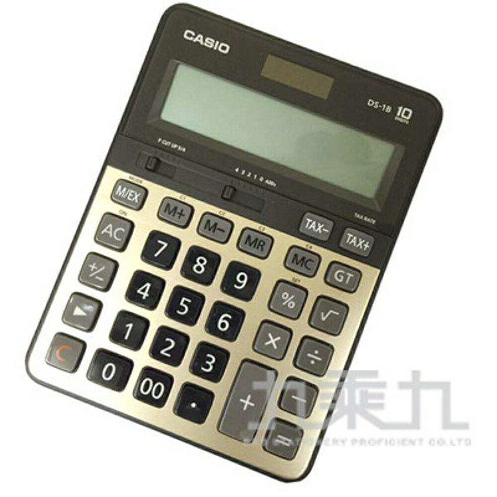 CASIO 10位元計算機 DS-1B-GD【九乘九購物網】