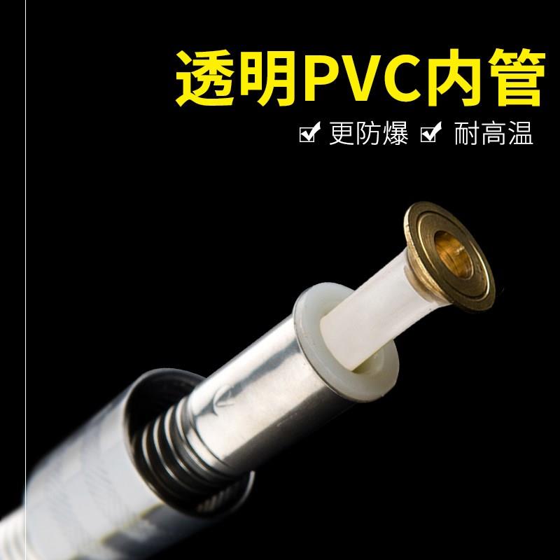 、洗澡不銹軟管管子花灑塑膠23接頭噴頭淋浴器淋浴pvc管接頭配件