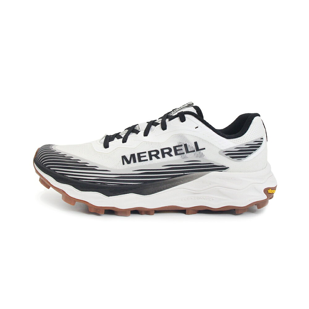 MERRELL(男)AGILITY PEAK 6 輕量戶外越野訓練鞋 男鞋-黑白色 2