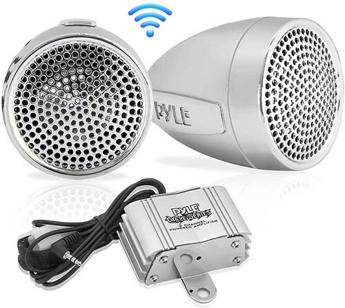PYLE【美國代購】重機 音箱 摩托車/ATV 防水 擴音器300 W x 2