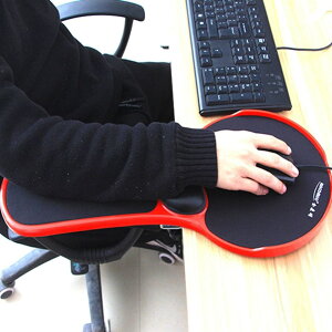 滑鼠墊 桌墊 創意桌椅兩用護腕鼠標墊電腦手托架臂托肩托辦公桌面延伸架免打孔-快速出貨