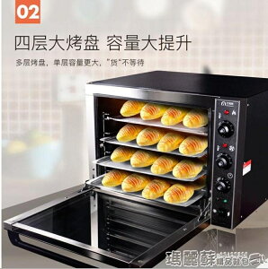 烤箱 馬卡龍蛋糕面包大型披薩電烤箱商用烘焙烤箱熱風烤箱熱風爐mks 220v 瑪麗蘇