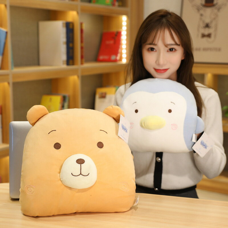 卡通冬季暖手抱枕學生插手可愛毛絨保暖冬天睡覺暖手捂