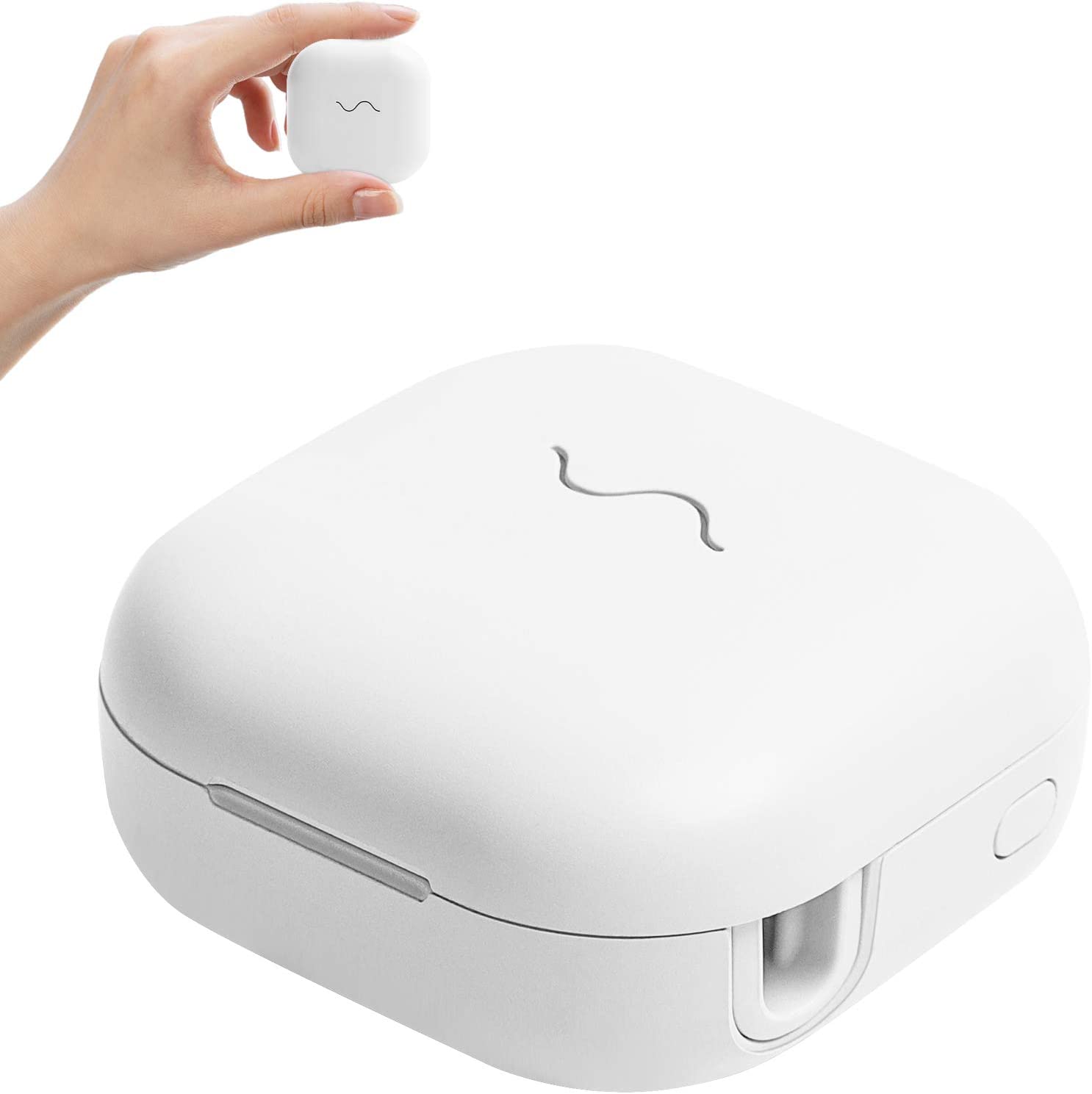 【日本代購】Iseebiz 牙刷除菌盒 個人用 攜帶式 UV-C LED 白色