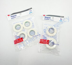 【3M】透氣膠帶1吋(2入裝/包) 半吋(4入裝/包) 1530CP-1 白 膠帶補充包 膠帶經濟包 透氣膠帶 通氣膠帶