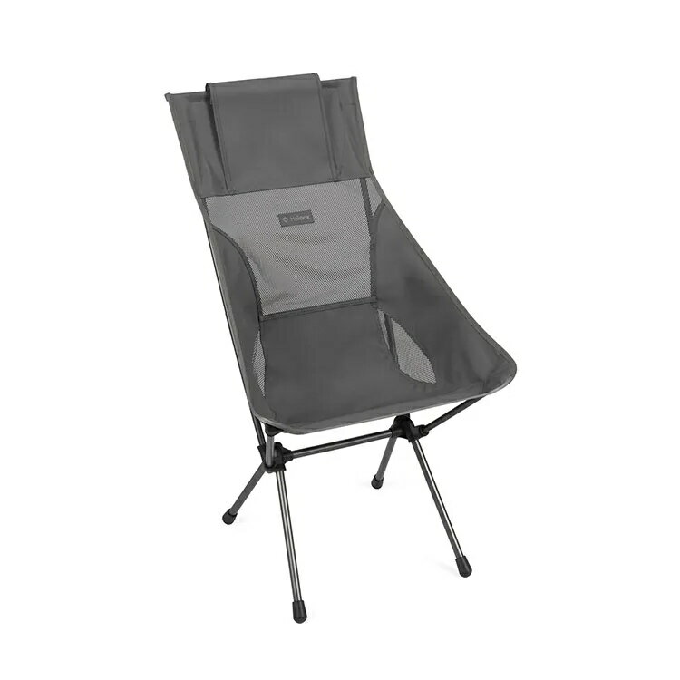 ├登山樂┤韓國 Helinox Sunset Chair 輕量戶外高腳椅 - 碳灰 Charcoal # HX-11190