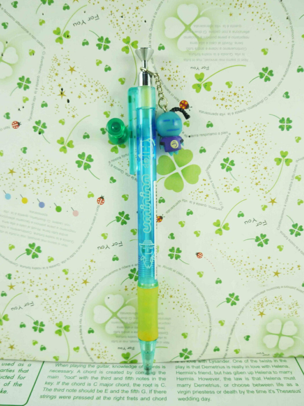 【震撼精品百貨】藍海寶寶 造型自動筆-辮子 震撼日式精品百貨