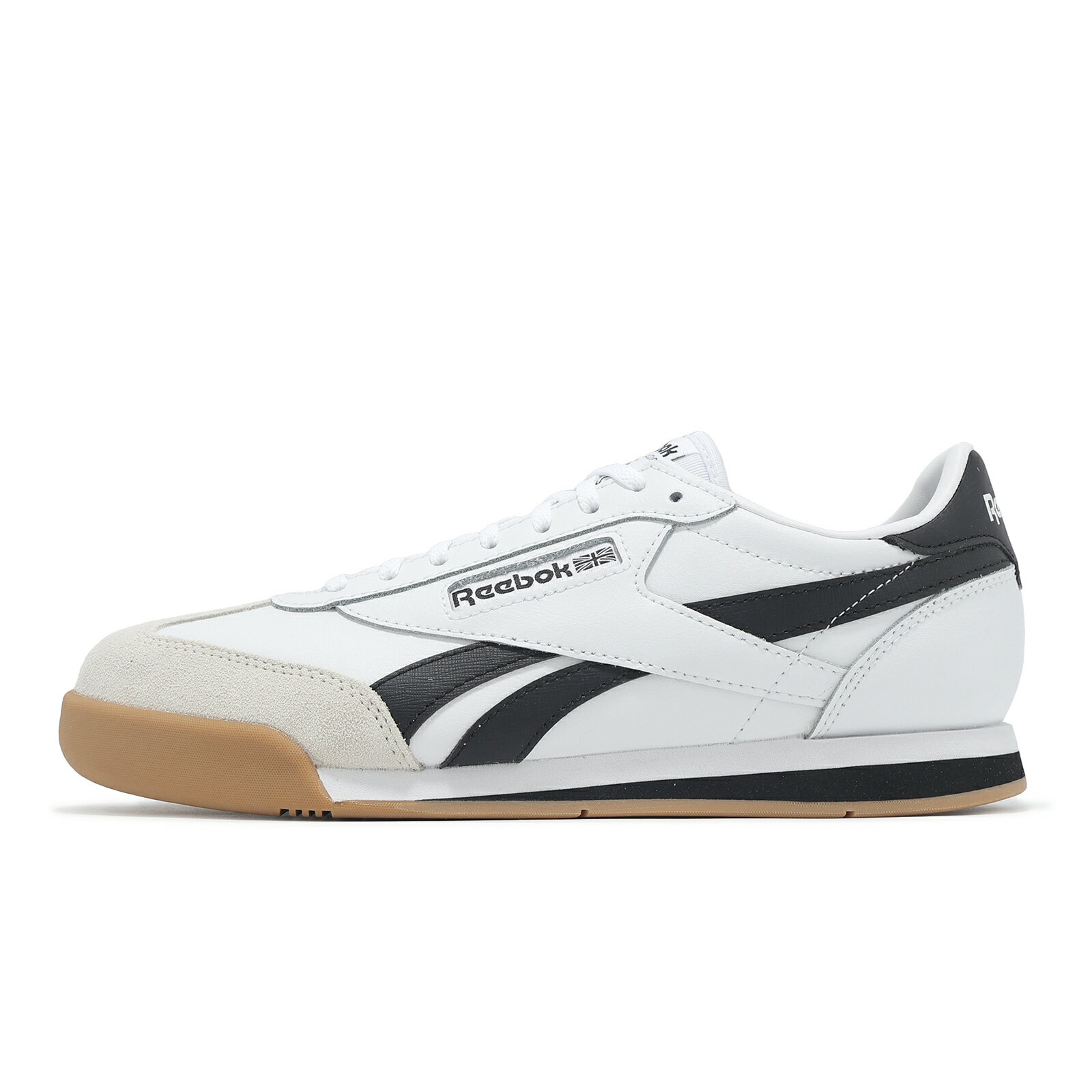 Reebok 休閒鞋 Campio XT 男鞋 女鞋 白 黑 膠底 復古 麂皮 拼接 情侶鞋 黃偉晉 著用款 100220547