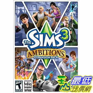 <br/><br/>  [106美國直購] 2017美國暢銷軟體 The Sims 3: Ambitions<br/><br/>