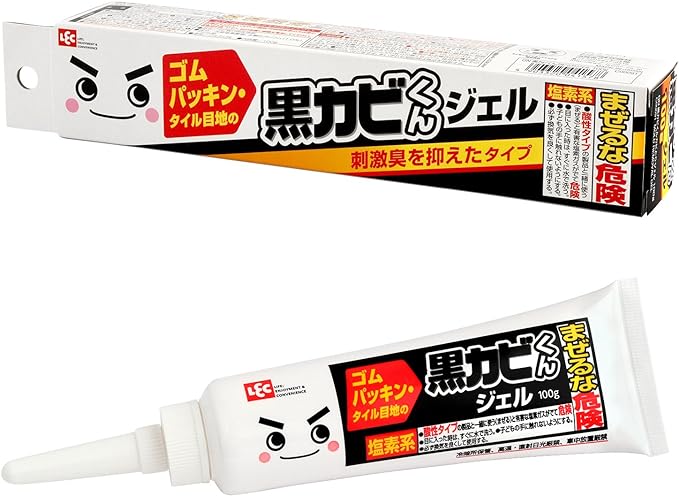 日本 LEC 激落 除霉凝膠 100g 黴菌 細菌 磁磚縫隙 浴廁廁所廚房去汙 過年大掃除必備【小福部屋】 1