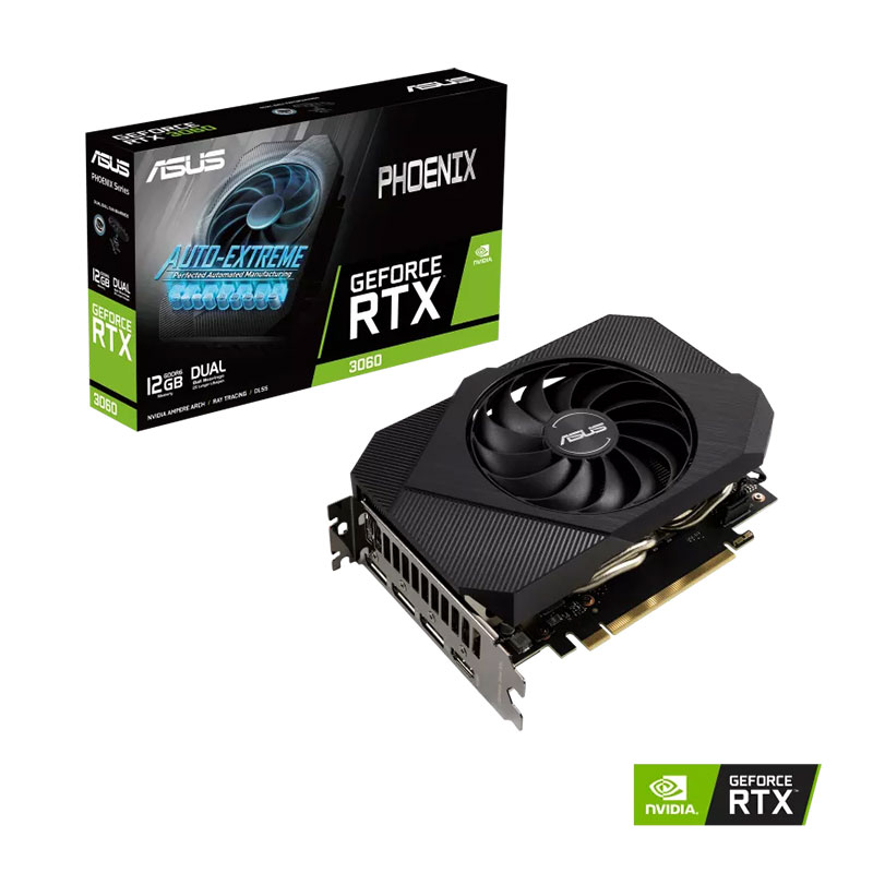 券折200+滿$199免運】ASUS Phoenix GeForce RTX 3060 V2 12GB GDDR6(PH