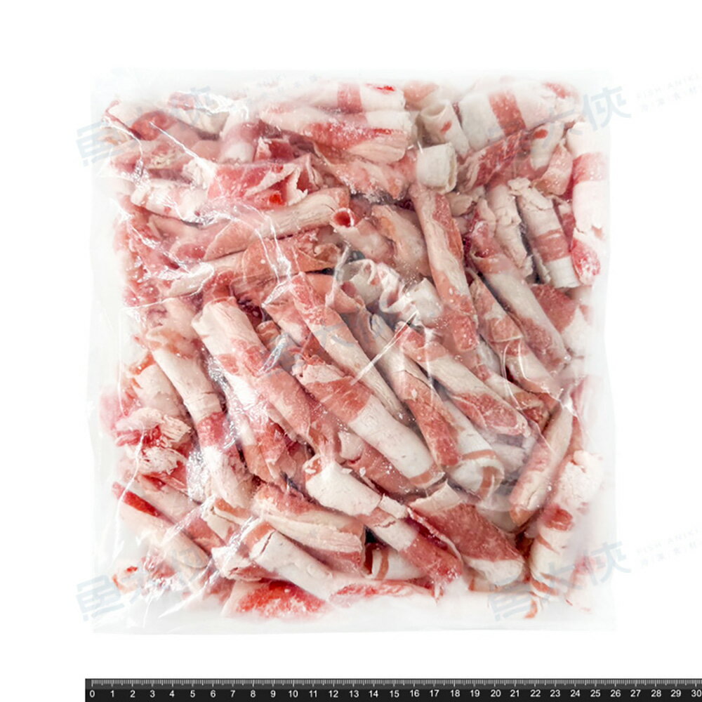 袋裝-牛五花肉捲片/牛培根(500g/包)#袋裝-2F5B【魚大俠】BF007